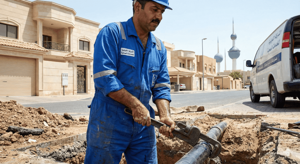 سباك شاطر في الكويت لجميع خدمات السباكة المنزلية