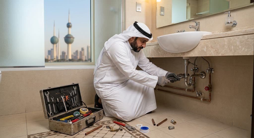 7 فوائد لاختيار خدماتنا مع سباك الكويت