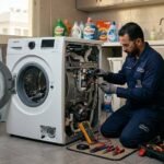 الدليل العملي والمفصل لتركيب الغسالة الأوتوماتيكية في المنزل بخطوات آمنة واحترافية