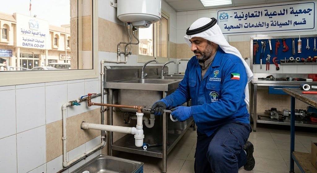 فني صحي الدعية الكويت